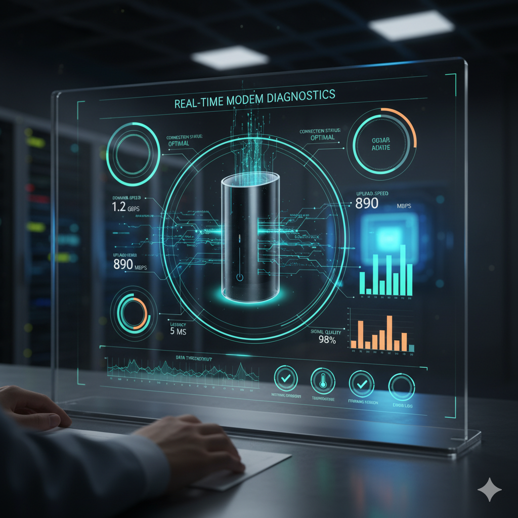 Real-Time Modem Monitoring